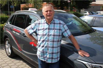 Torsten Ziesak mit PKW