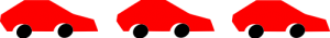 Grafik rote PKWs